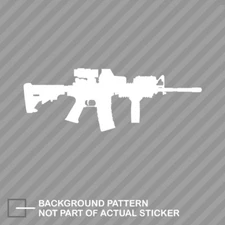 AR15 M16 Sticker Decal Vinyl ar-15 m-16 2a #4