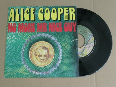 Alice Cooper - No more Mr Nice Guy - Single 7''