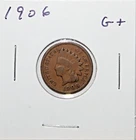 1906 US Indian Head Cent  G Good Free Shipping