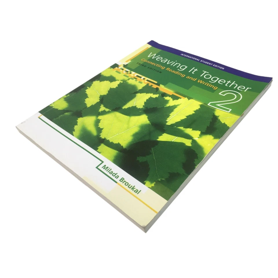 Weaving it Together Connecting Reading and Writing By: Milada English Book Rare - Image 2 of 4