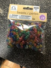 Craft Beads- 400 Pces- Assorted Colors