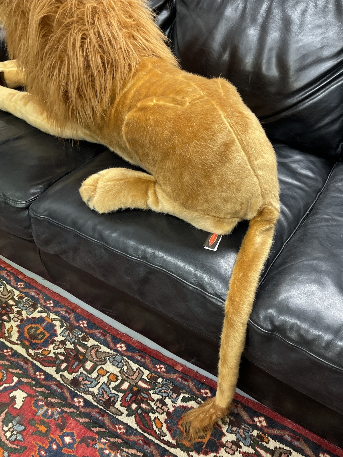 Melissa and Doug Giant Lion Stuffed Animal Large Toy Plush 76 in Long