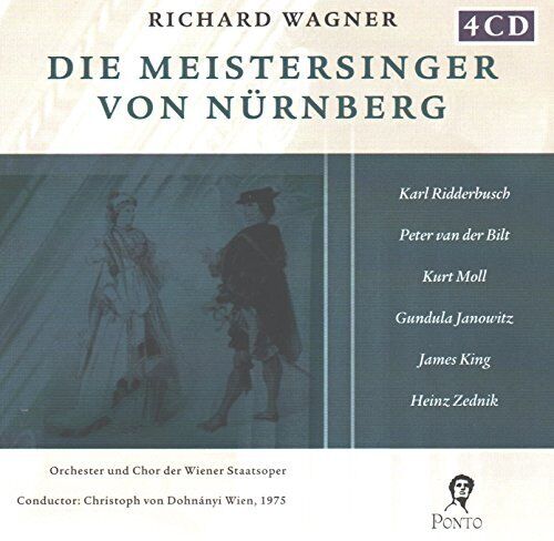 WAGNER - Die Meistersinger Von Nurnberg - 4 CD - Import - *Excellent Condition* - Afbeelding 1 van 1