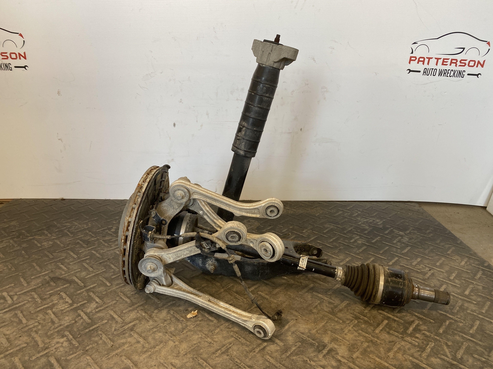 14-17 MASERATI GHIBLI REAR PASSENGER RIGHT KNUCKLE/AXLE SHAFT STRUT CONTROL ARMS