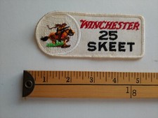 70S WINCHESTER 25 SKEET GUN RIFLE HUNTING HUNTER PATCH CREST