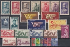 QX24996/ VIETNAM – 1951 / 1954 MINT MNH SELECTION – CV 145 $