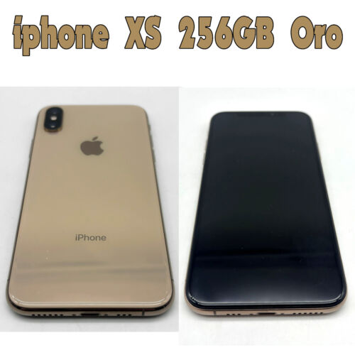 Apple iPhone XS 256GB Oro Usato Batteria 80% Smartphone Cellulare display 5,8" - Foto 1 di 7