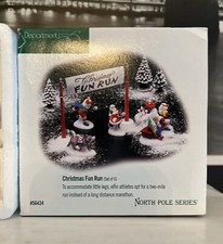 Department 56 North Pole Series Christmas Fun Run ~ 6 Piece Set Ret #56434 NEW!
