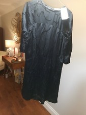 Mango Black Beaded Dress Small