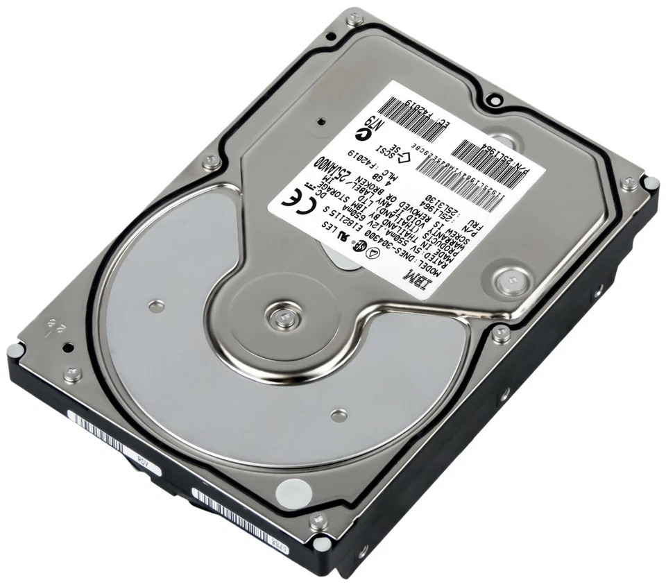 Hard Drive IBM 25L3130 25L1964 DNS-304300 4GB 7.2K 2MB SCSI 3.5'' - Image 2 of 3