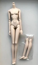 12.5" Nu Face 3.0 Cream Skin Tone Articulated Body + Switchable Lower Legs~New