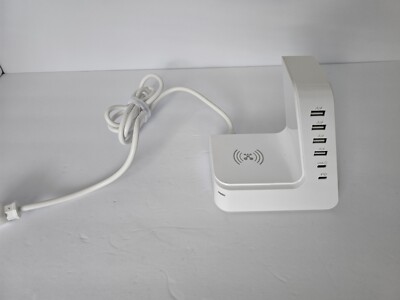 Atomi 20W Qi Wireless Charging Multiport Charge Tower- USED
