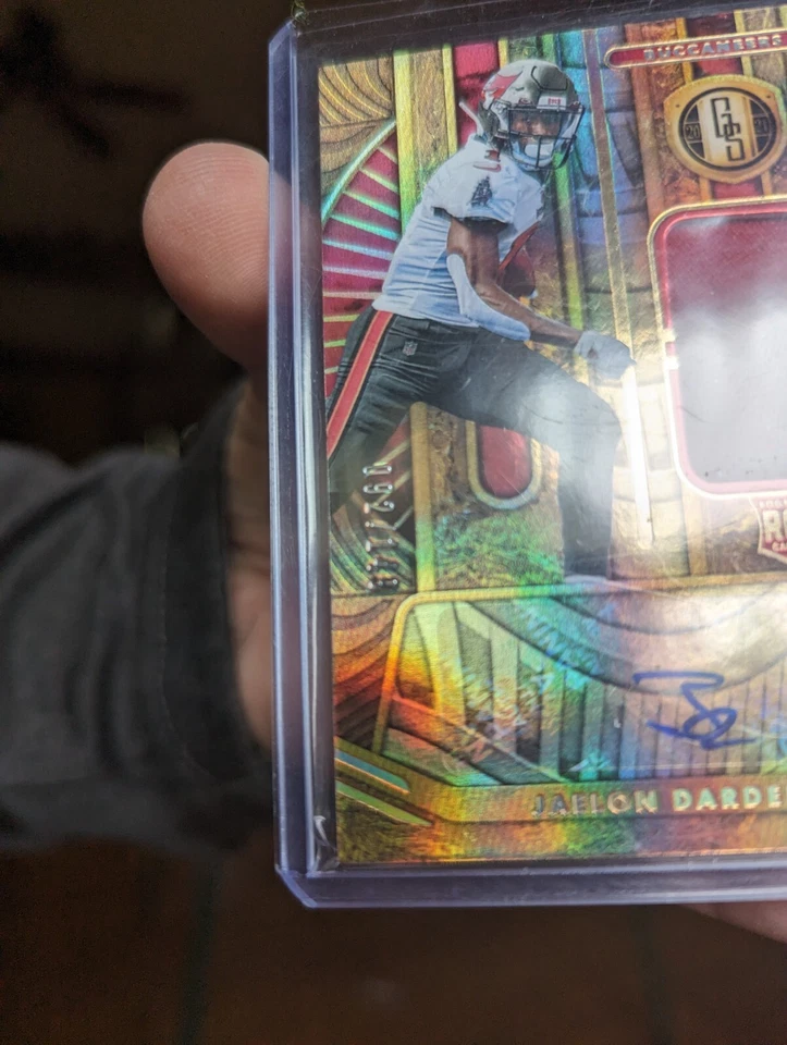 Jaelon Darden 2021 Gold Standard Rookie Patch Auto /149 Looks clean!!!! - Image 4 of 4