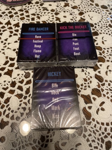 Hasbro Midnight Taboo Game Unspeakable Late Night Fun! Adult Game C0418 - Picture 4 of 15