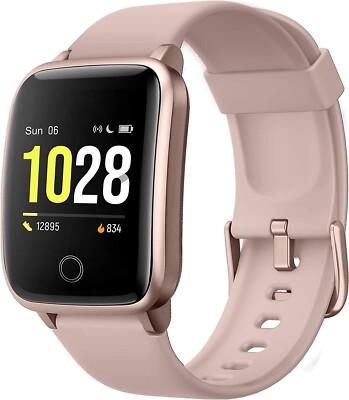 Smartwatch Fitness Watch Women's Smart Sports Watch Running Health Tracker  UK