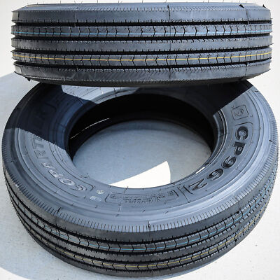 2 Tires Copartner CP962 All Steel 235/75R17.5 Load H 16 Ply Commercial