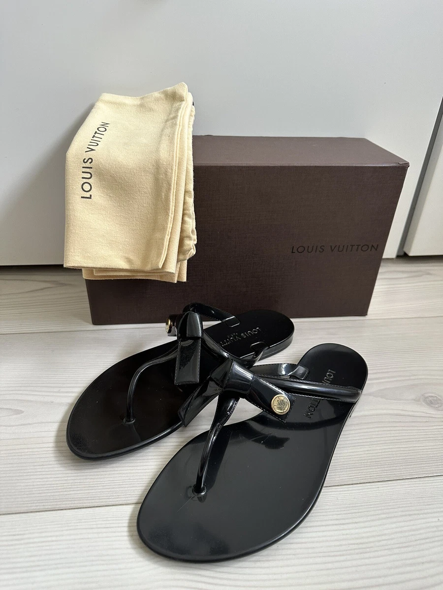 Louis Vuitton Leather Flip Flops UK 8 | 9