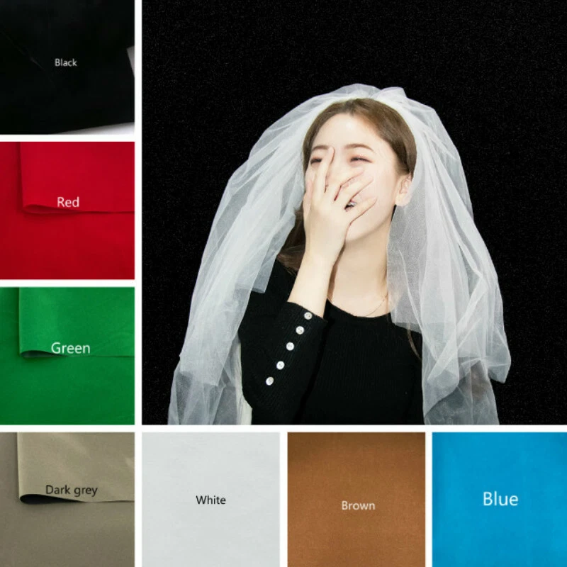 Solid Studio Hintergründe Beflockung Stoff Bildschirm Hintergrund Tuch DIY - Bild 3 von 4