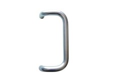 Hoppe 5110 Bügelgriff Haustürgriff gerade Stützen Alu F1 Natur Stichmass 300 mm