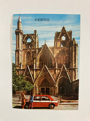 CYPRUS MAGOSA Lala Mustafa Pasha Mosque Turkish Print Postcard