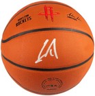 Yao Ming Autographed Houston Rockets Spalding Basketball Beckett Authenticated