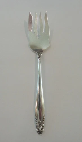 Pair International PRELUDE Sterling Silver Cold Meat Forks, 120 grams