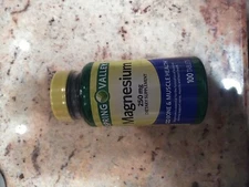 Spring Valley Magnesium Bone & Muscle Health Supplement, 250 mg, 100 Tablets