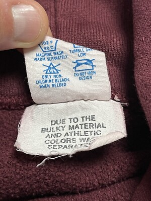 Vintage 80s Champion Reverse Weave Hoodie Springfield College (M
