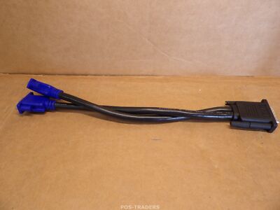 LOW VOLTAGE COMP CABLE TO 2x VGA FEMALE SPLITTER Cable Connector 