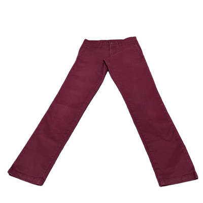 Carhartt Sid Hose passt wie Damen 28'' Taille Burgund Stretch Mid Rise Hose