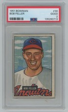 Bob Feller Cards, Rookie Card and Autographed Memorabilia Guide 8