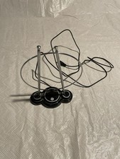 GE 33676 Indoor HDTV Antenna - Traditional Rabbit Ears with Loop
