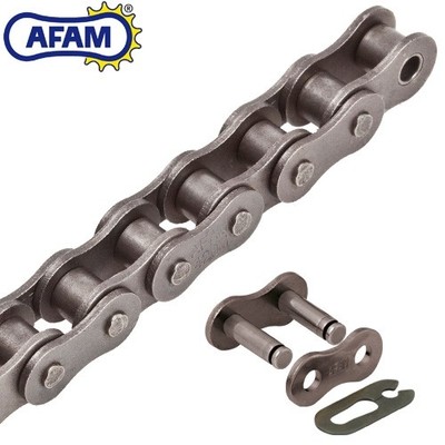 AFAM Kette für E-Ton RXL 50 Viper 2004 Rollenkette 420M schwarz Clip