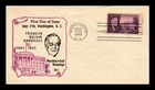 DR JIM STAMPS US COVER ROOSEVELT MEMORIAM WHITE HOUSE FDC SCOTT 932 UNSEALED