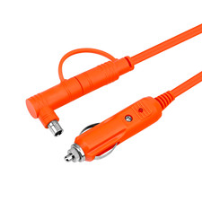 12V/24V 2M 14AWG Car Charger for BLUETTI 15A DC 8mm Cable w/ DC7909 8020 Plug