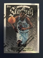 1997 Topps Finest Sterling #258 Marcus Camby Uncommon Rookie Card RC With Peel. rookie card picture