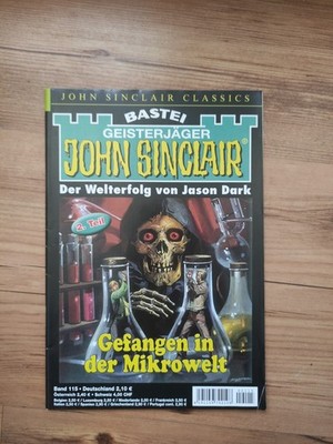 JOHN SINCLAIR Classic Band 115 : '' Gefangen in der Mikrowelt '' ,   Kult Horror