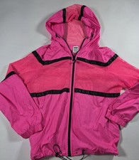 Victoria s Secret PINK Windbreaker Size XS Neon Pink