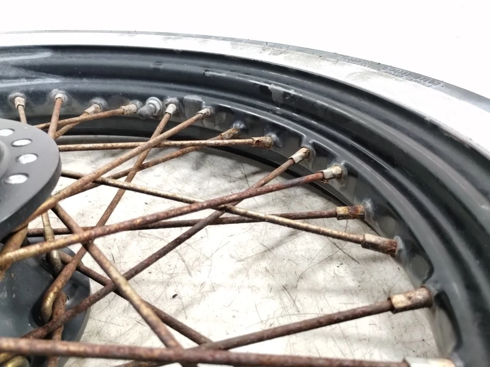 Harley Sportster XL1200 883 2009 llanta delantera recta (sin neumáticos) 19" X 2,5 Foto 4 de 4