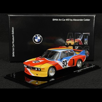 BMW 3.0 CSL #93 'Herve Poulain' Art Car Le Mans 1975 - 1/43 Scale Model Norev