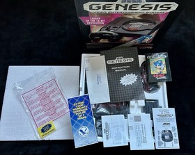 SEGA GENESIS MODEL 1 HOME CONSOLE SYSTEM RARE BOX SET COMPLETE IN MINT CONDITION