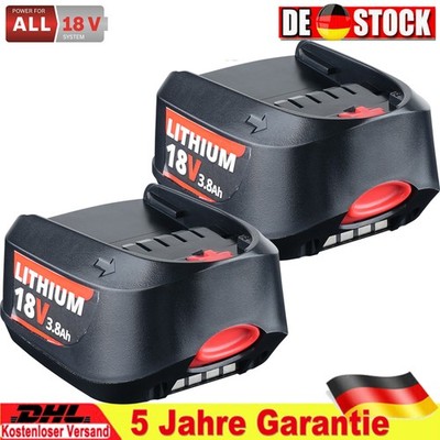2PACKS Akku 18V 3800MAh Power For All Alliance BSL1805C NEU OVP für PBA18