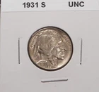 1931-S  BUFFALO NICKEL  - Choice Uncirculated