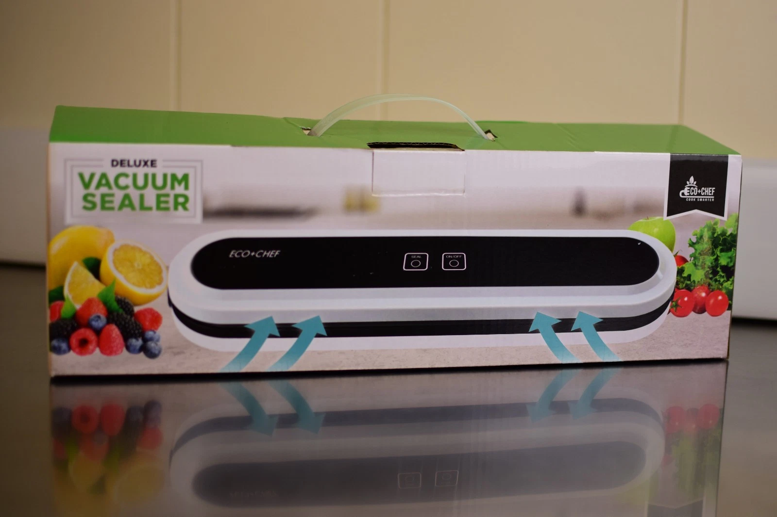 Eco Chef Deluxe Vacuum Sealer Machine Food Saver Preservation Storage NEW