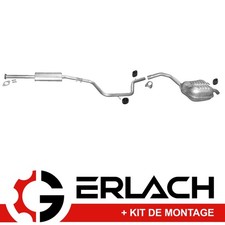 Echappement silencieux pour Ford Galaxy Mondeo S-Max 1.6 Ti 2.0 1917