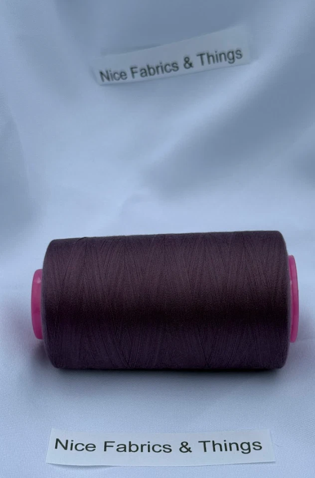 50 Spools - Purple AX442 Multi Purpose Sewing Thread - Image 2 of 3