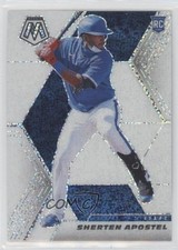 2021 Panini Mosaic Rookie White Sparkle Mosaic Prizm Sherten Apostel #213 0bt4