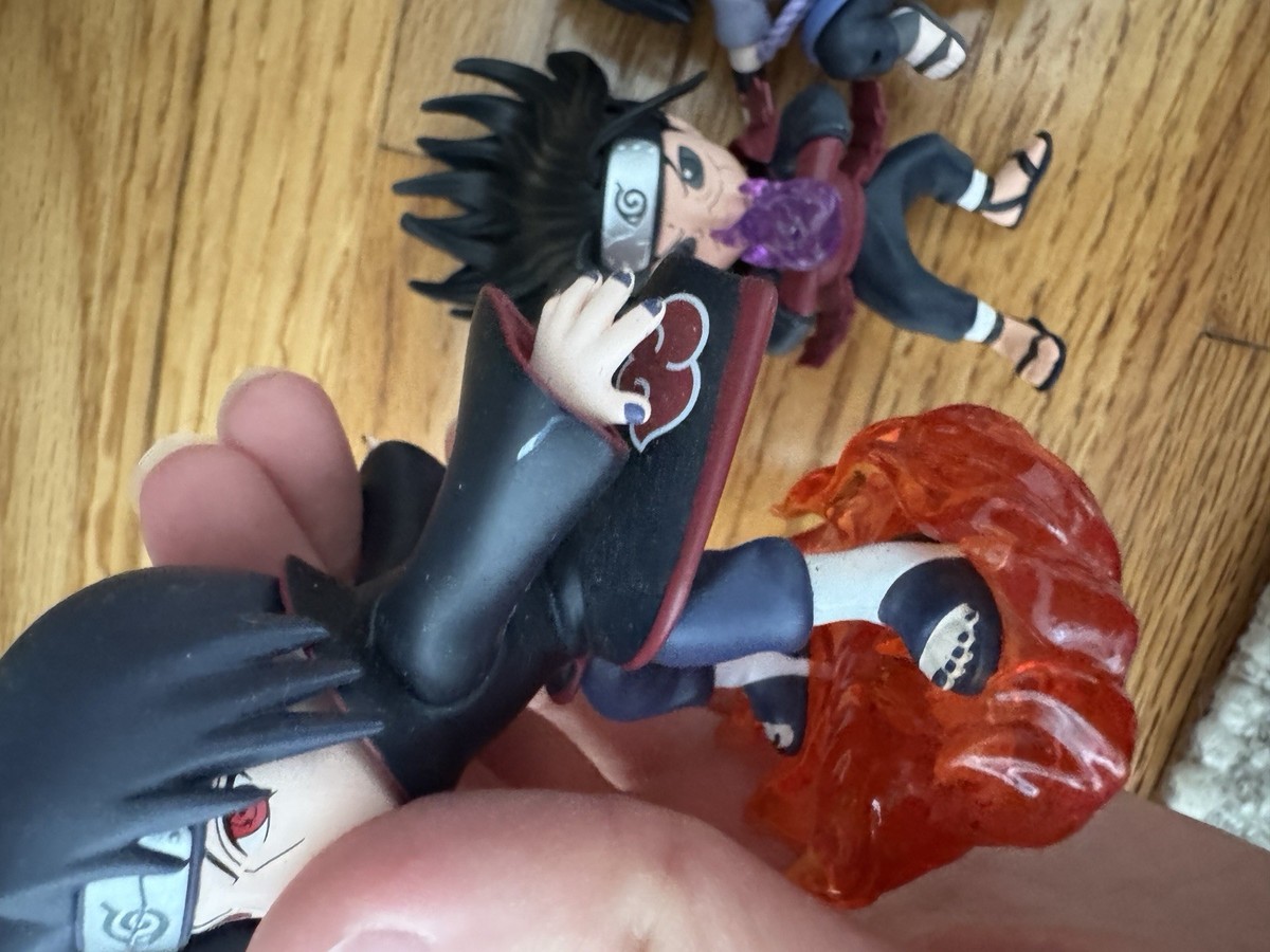 せ　NARUTO ポップマート POP MART サスケ　イタチ POP MART Set Of 3 Naruto Ninkai Taisen Series Figure Sasuke