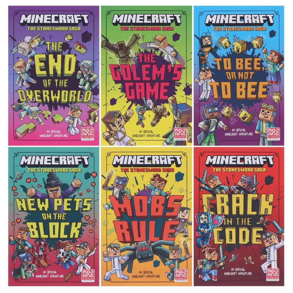 Minecraft The Stonesword Saga : The Complete 6-Novel Set - Ages 5-10 - Paperback - Image 2 of 4