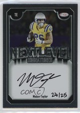 2025 SAGE High Series Next Level Signatures Silver 24/25 Mason Taylor Auto 0dp1